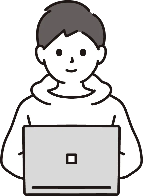 会計ソフトをPCで確認する人